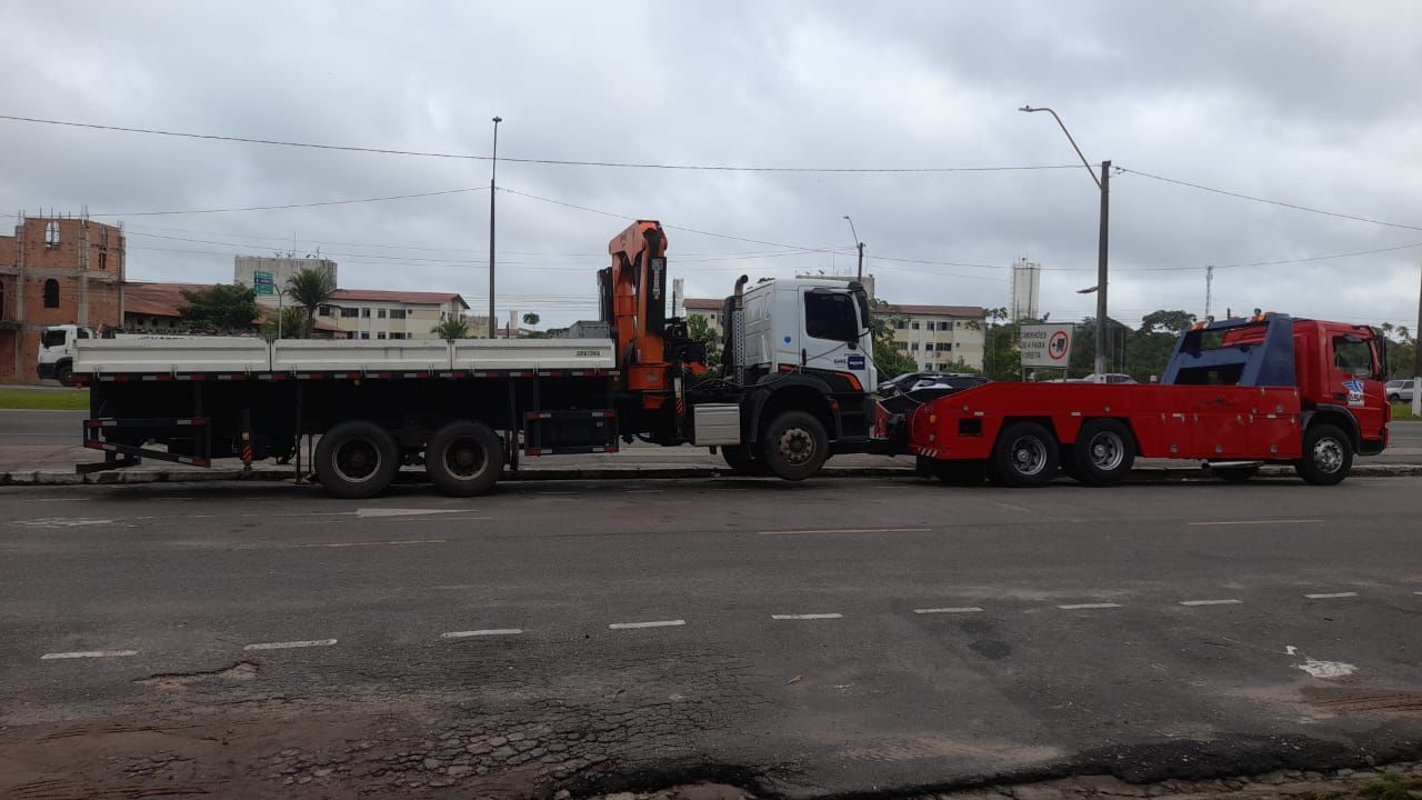 Guincho para veículos pesados